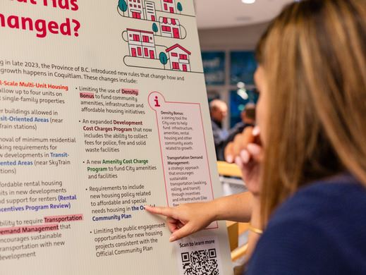 Individual reading housing information chart