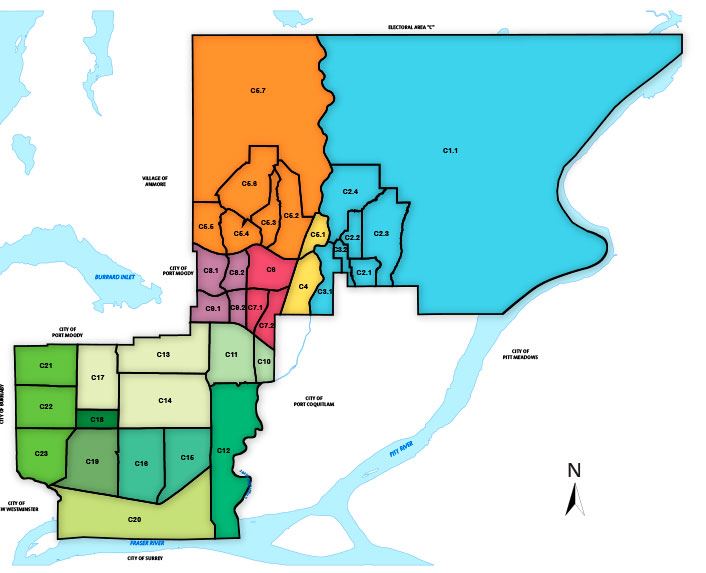 Neighbourhood Community Profile Area Map