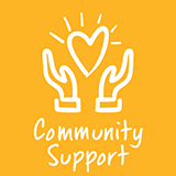 community support button