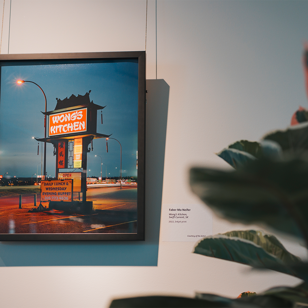 A photo of artwork at the exhibition