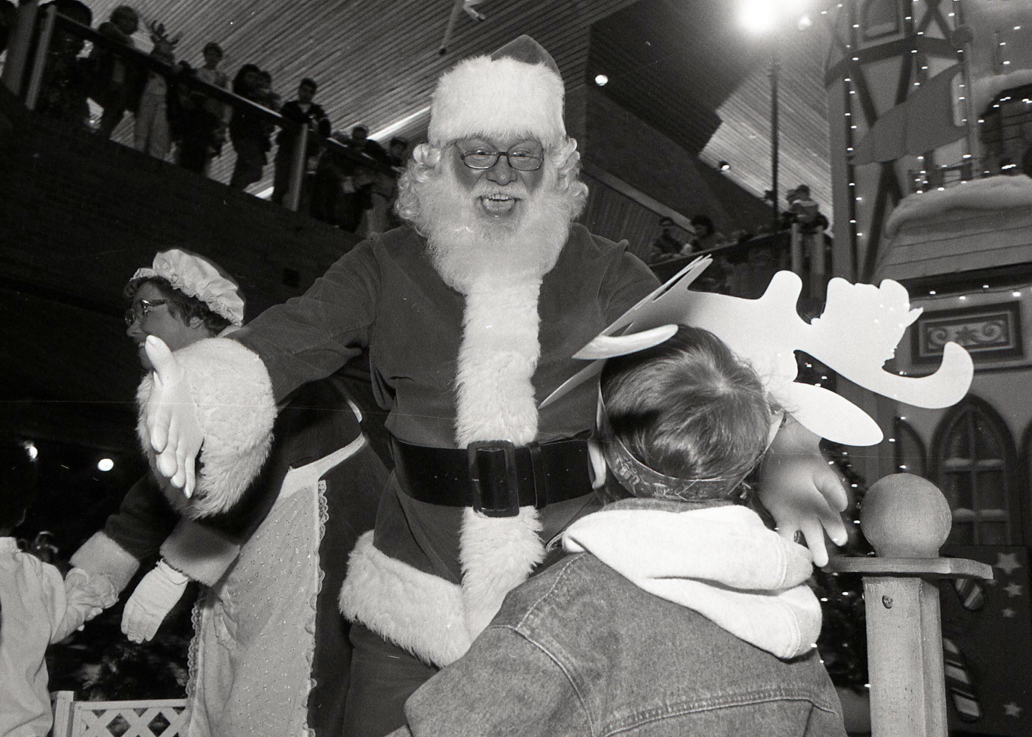 Santa at Coquitlam Centre, 1993 (JPG) Opens in new window