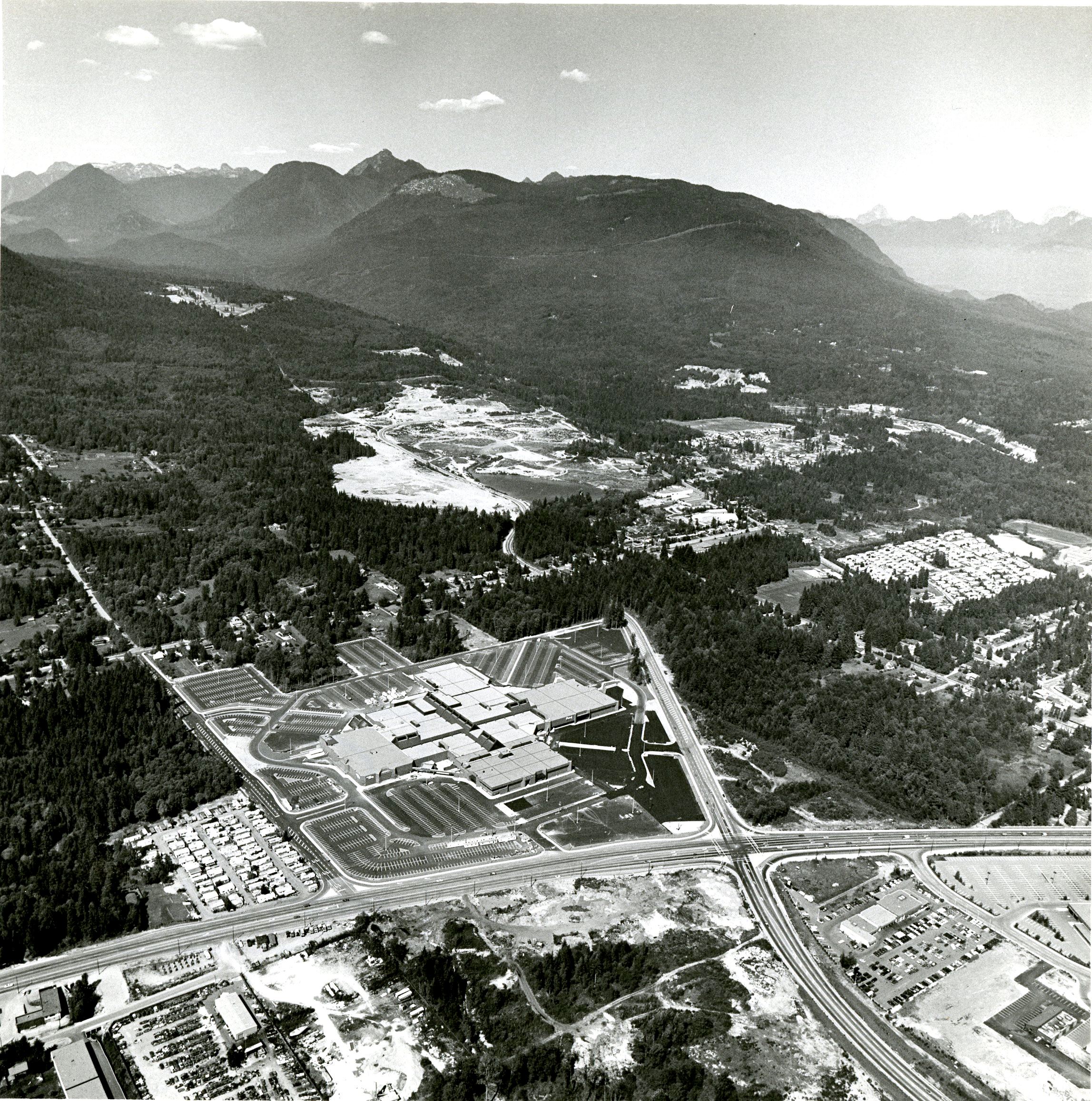 Aerial of Coquitlam Centre and Surrounding Area (JPG) Opens in new window