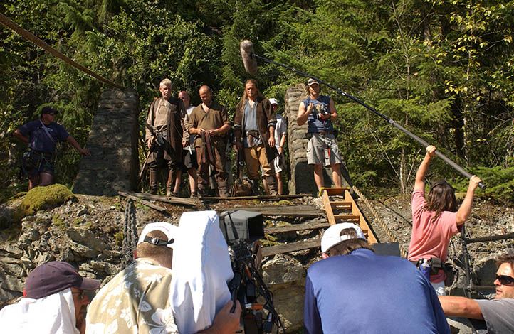 Filming of In the Name of the King-A Dungeon Siege Tale, Quarry Road, c. 2005