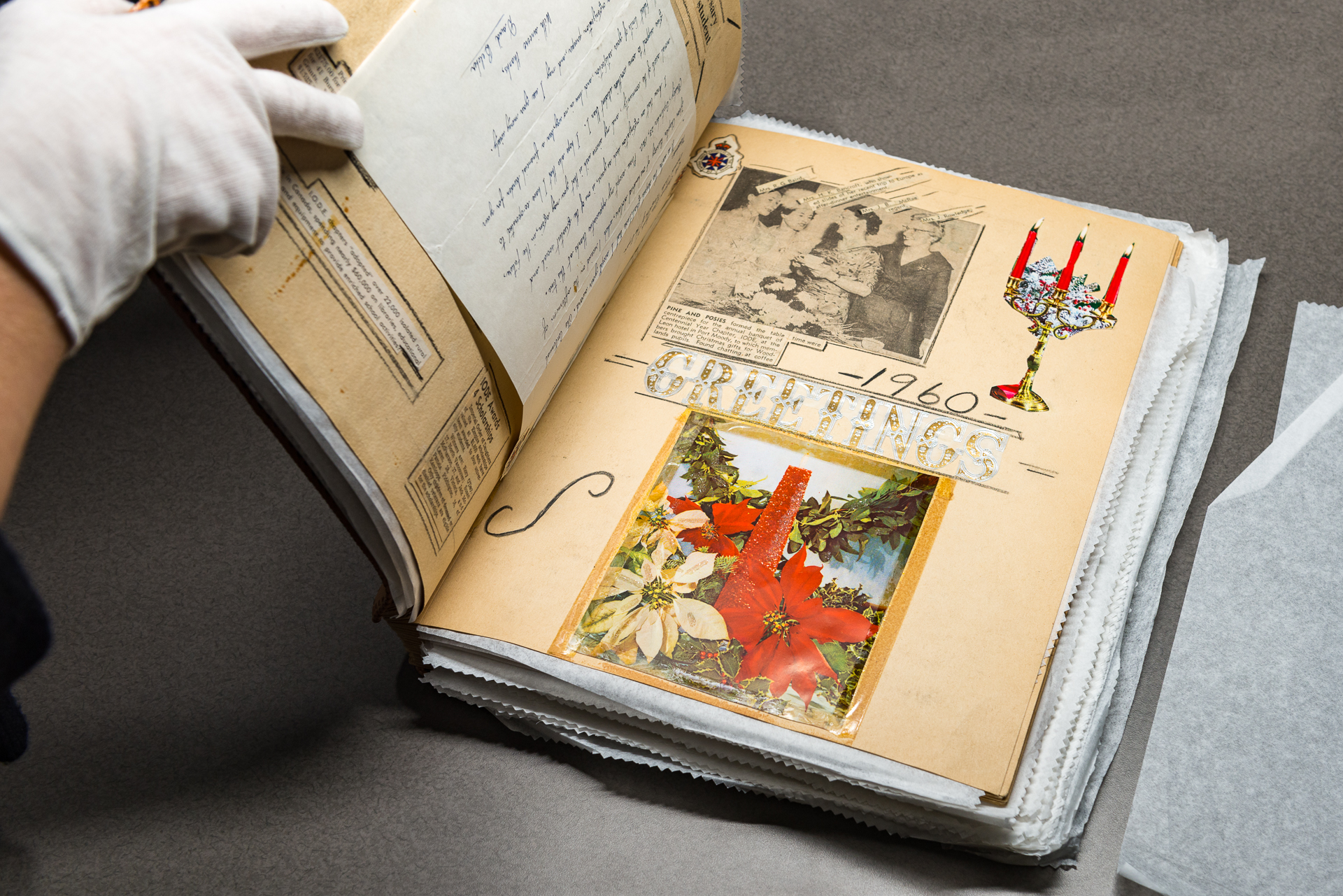 Imperial Order of the Daughters of the Empire Centennial Scrapbook, Circa 1971 (JPG) Opens in new window