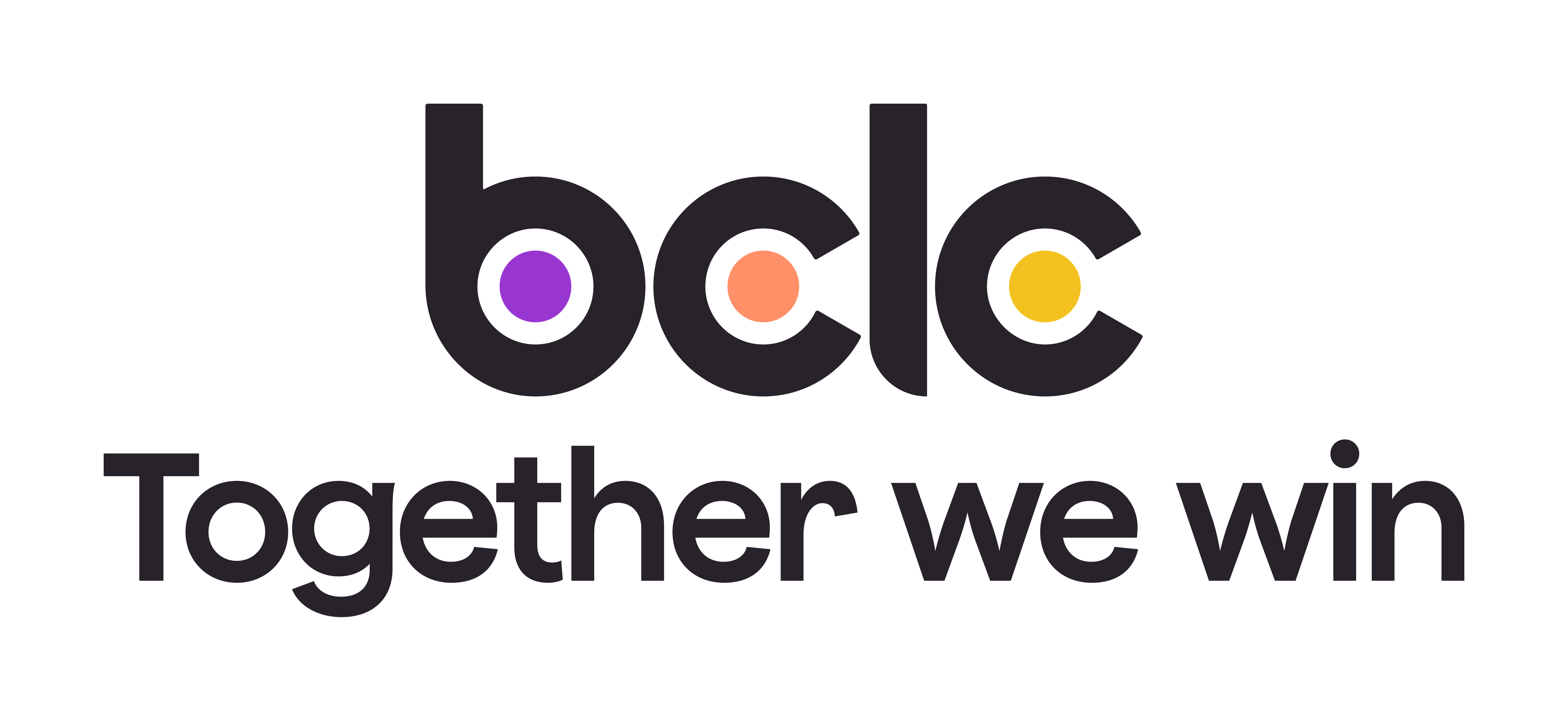 BCLC Together We Win logo